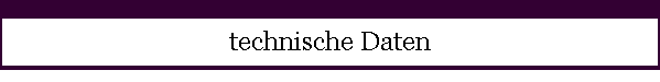 technische Daten