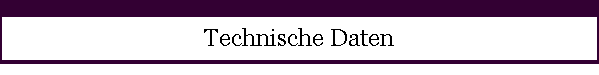 Technische Daten